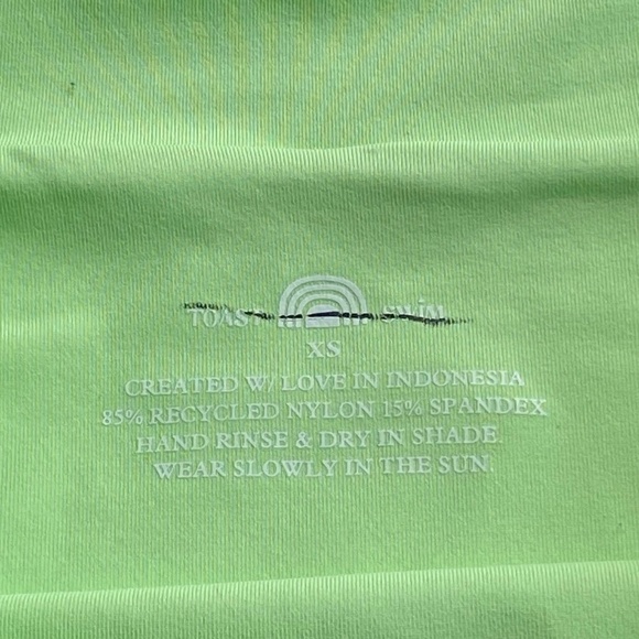 New! Toast Swim x Free People high rise bikini bottom 14772 - Picture 7 of 8